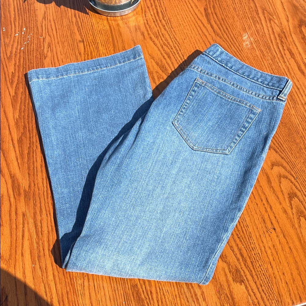 GAP Women's Straight Leg Blue Jeans